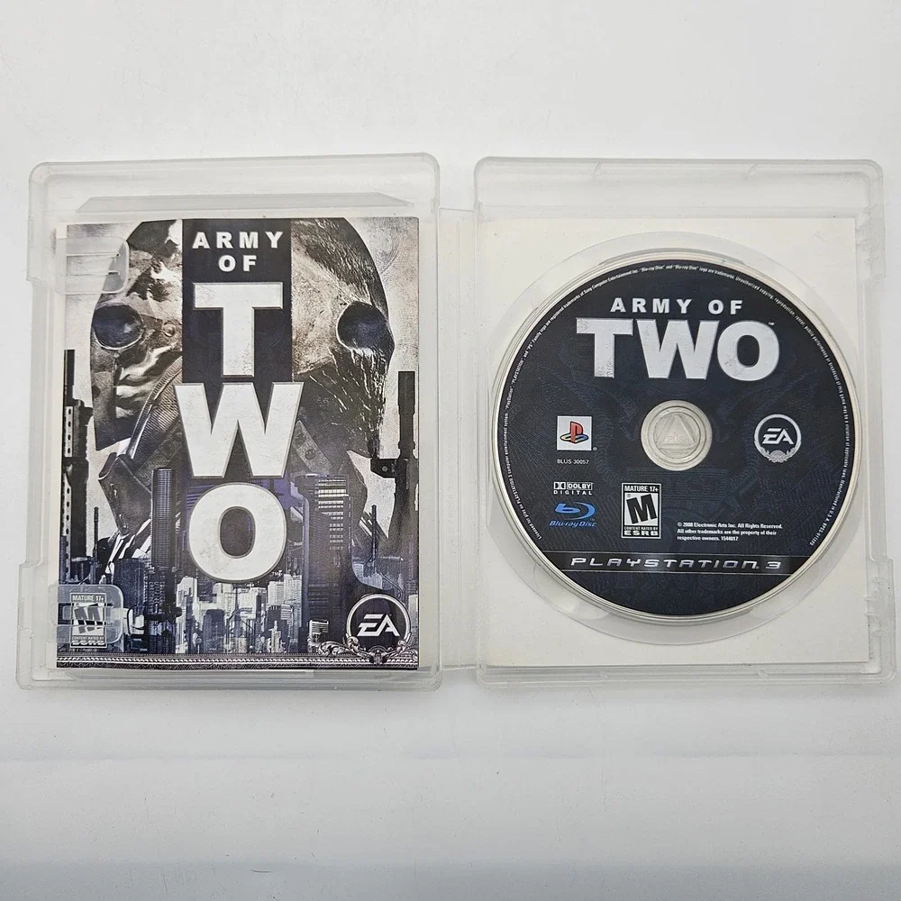 PS3 Killzone 3 Army of Two Haze Battlefield 4 Mix War Games Lot Bundle Lot of 6